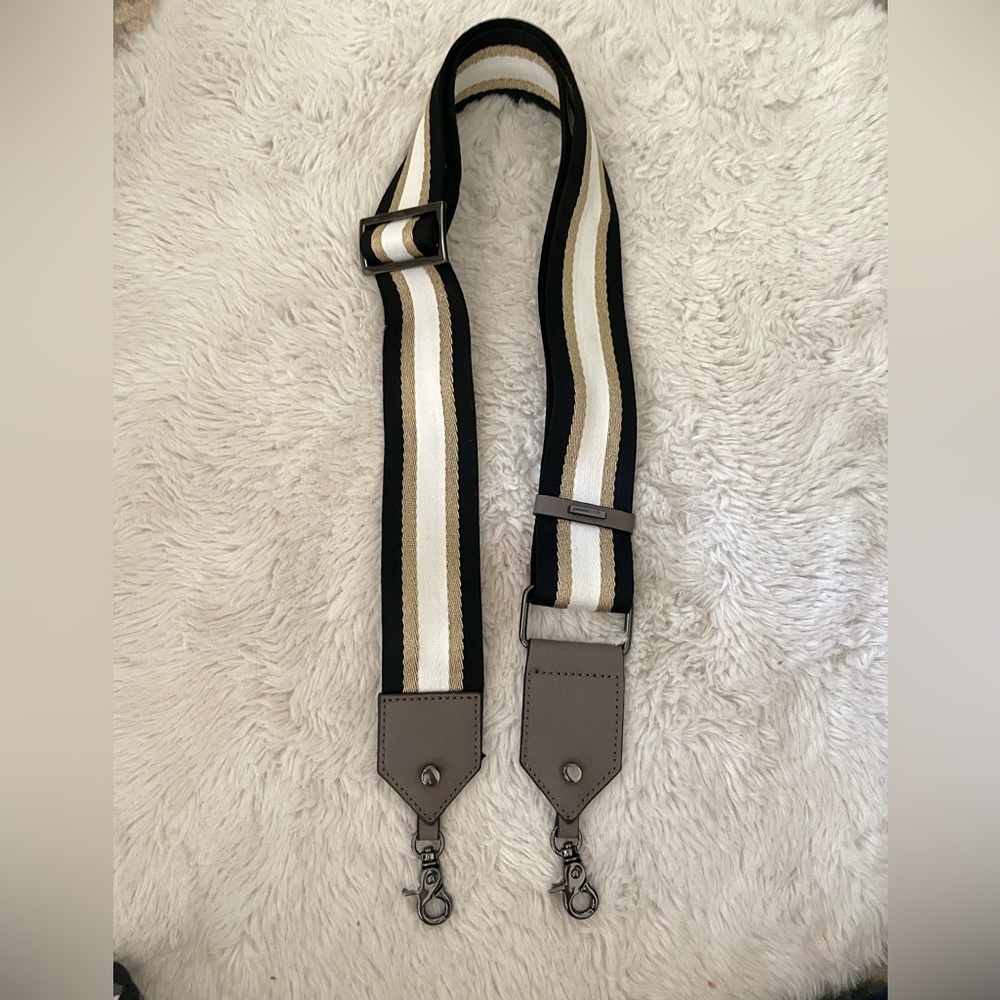 Botkier • Striped Nylon Bag Strap